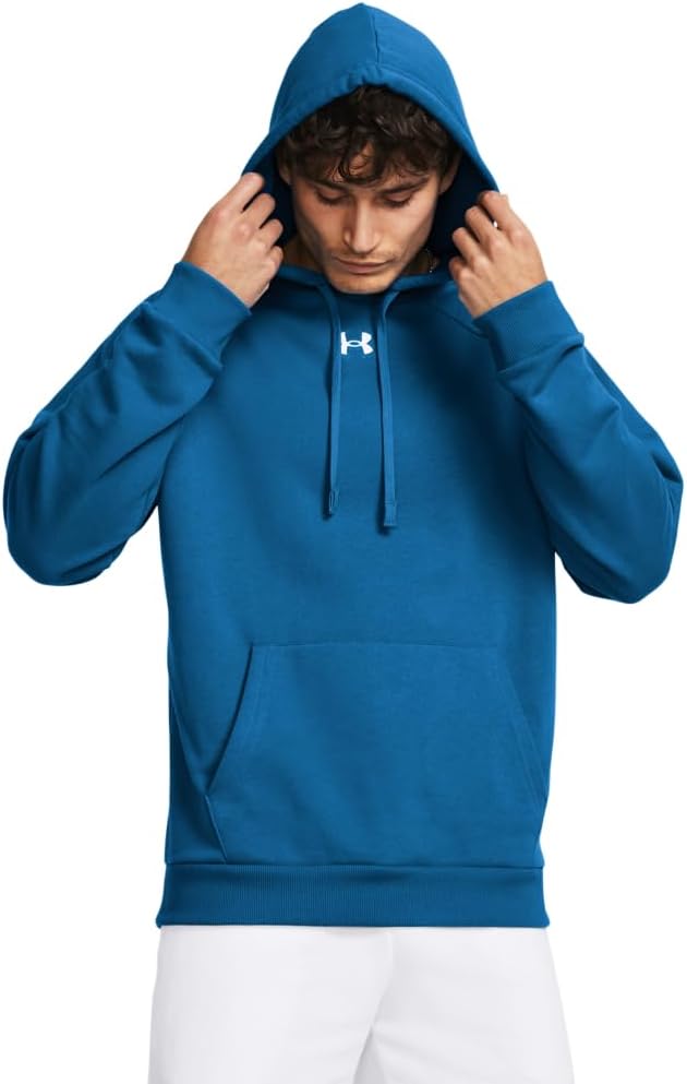 Under Armour Men's Rival Fleece Hoodie for Ultimate Comfort