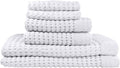 GILDEN TREE Waffle Towel Set Quick Dry Thin - Modern Honeycomb Towels