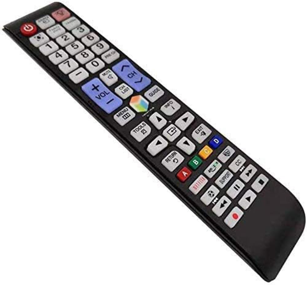 SMATAR Universal Samsung TV Remote - Netflix Button, Backlit - Easy Setup