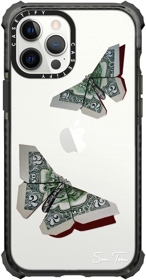 CASETiFY Ultra Impact Case for iPhone 12 Pro Max - Clear Black
