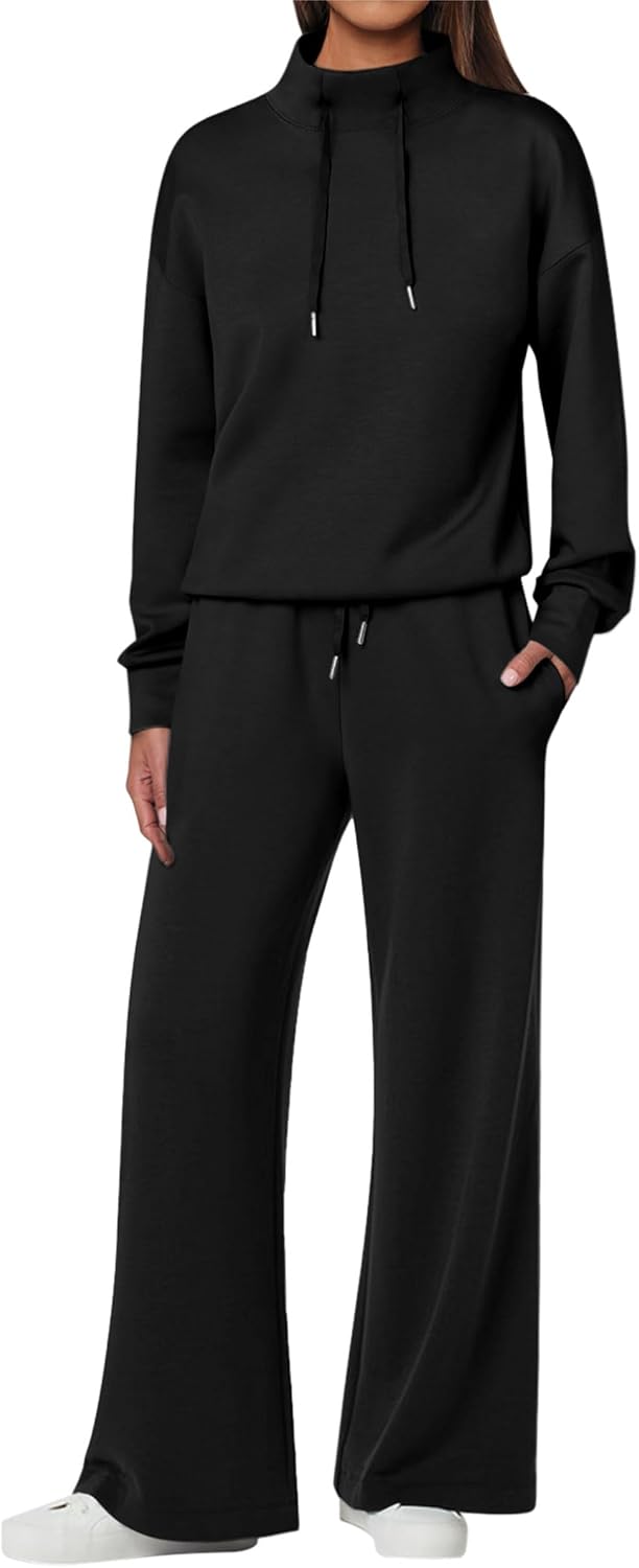 Womens 2 Piece Outfits Sweatsuit Set for Comfort and Style