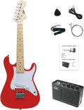 CB SKY Kids Electric Guitar Kit with Amp - Perfect Gift!