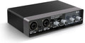 USB Audio Interface for Recording Music - 2-Channel Portable Preamp