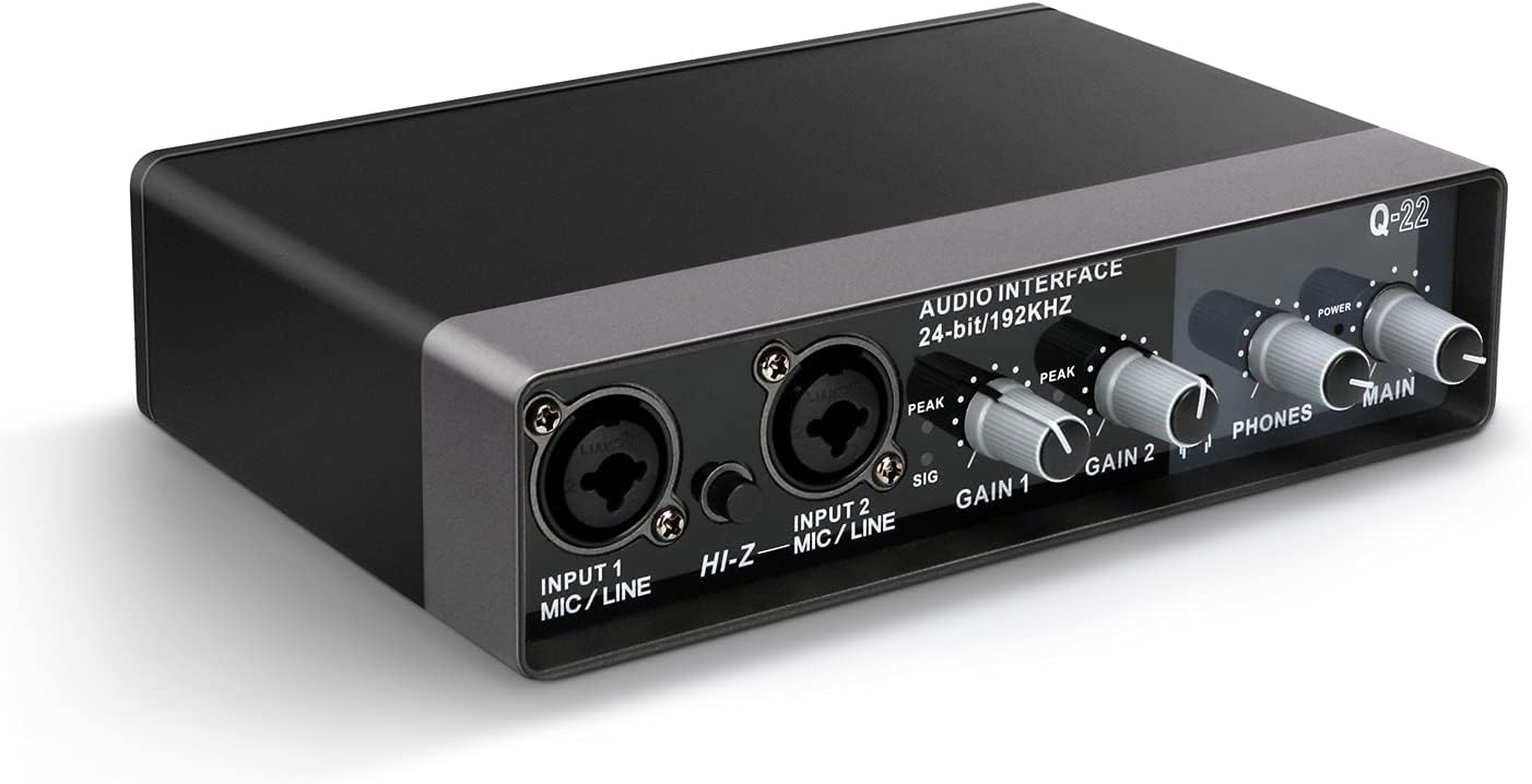 YOUSHARES USB Audio Interface for Professional Music Recording