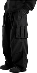 OYOANGLE Men's Baggy Cargo Pants Joggers - Casual Streetwear Fit