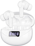 Wireless Earbuds Bluetooth Headphones 50H Playback - LED Power Display