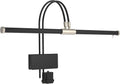 Cocoweb 22ft LED Grand Piano Light in Black with Dimmer - Adjustable
