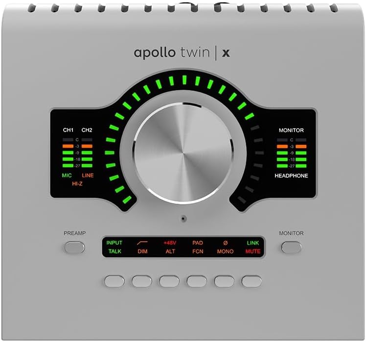 Universal Audio Apollo Twin X QUAD Gen 2 Thunderbolt 3 Interface