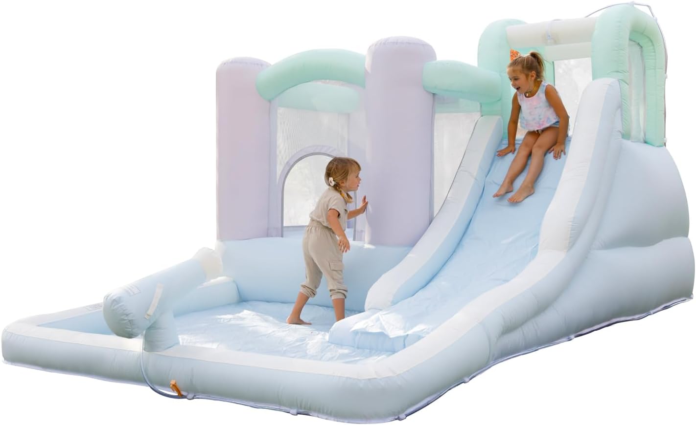Bounceland Splash Zone Dream Wet or Dry Bounce House Water Slide