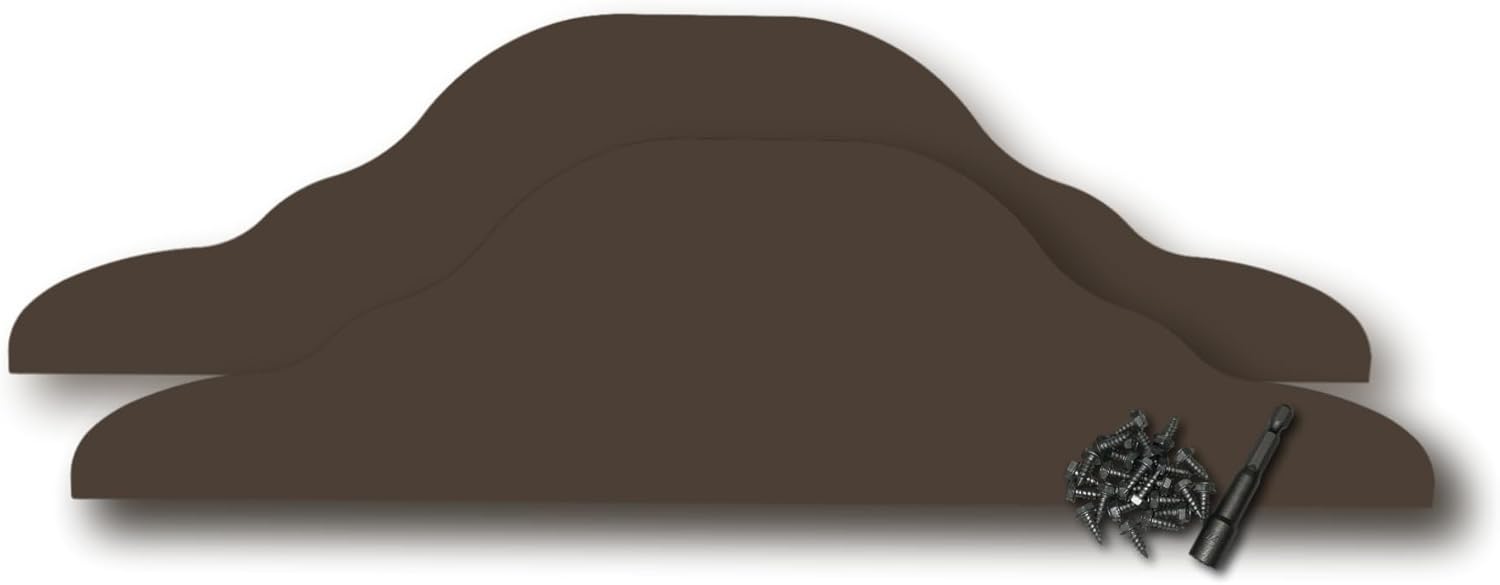 Eagle 1 Rain Gutter Valley Splash Guards for Home Protection