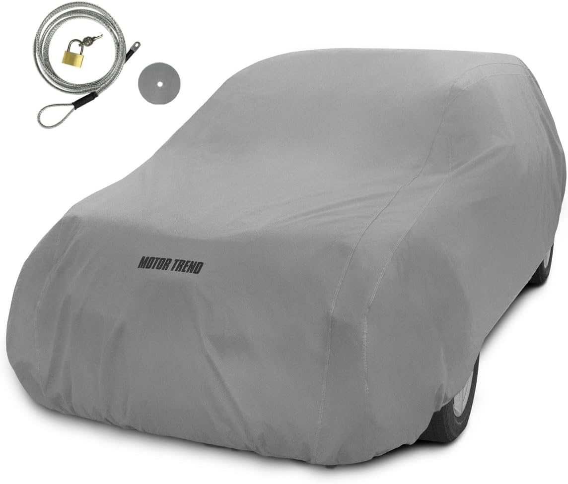 Motor Trend 4-Layer Waterproof Outdoor Car Cover for SUVs
