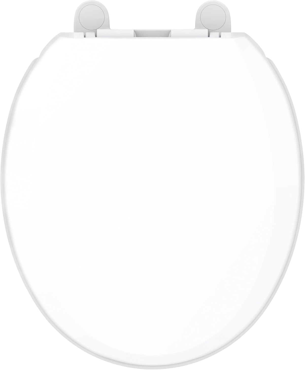 Gerber Round Front Toilet Seat with Soft Close Design for Comfort