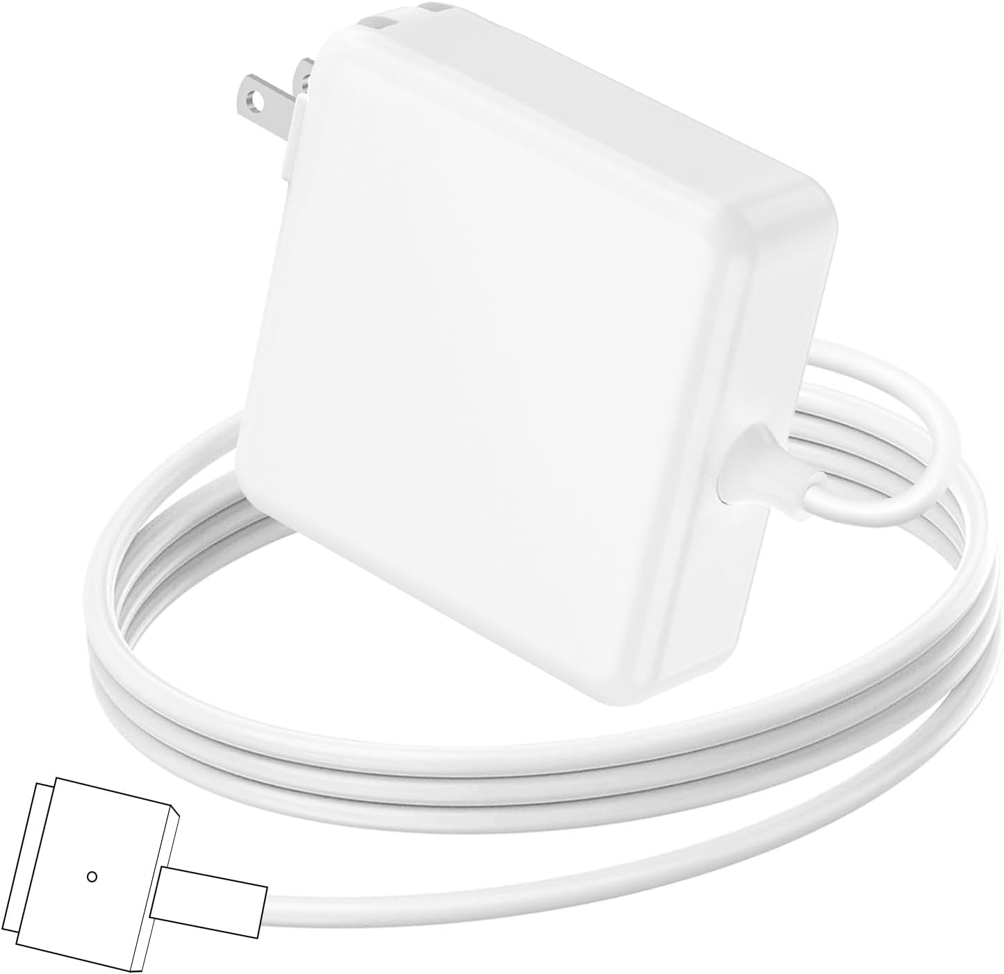 45W T-tip Mac Book Air Charger: Fast & Reliable Power Solution