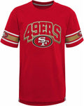 NFL Kids Youth 8-20 San Francisco 49ers Cotton Primary Logo Tee