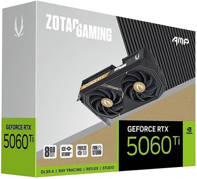 ZOTAC Gaming GeForce RTX 5060 Ti 8GB AMP Graphics Card Review