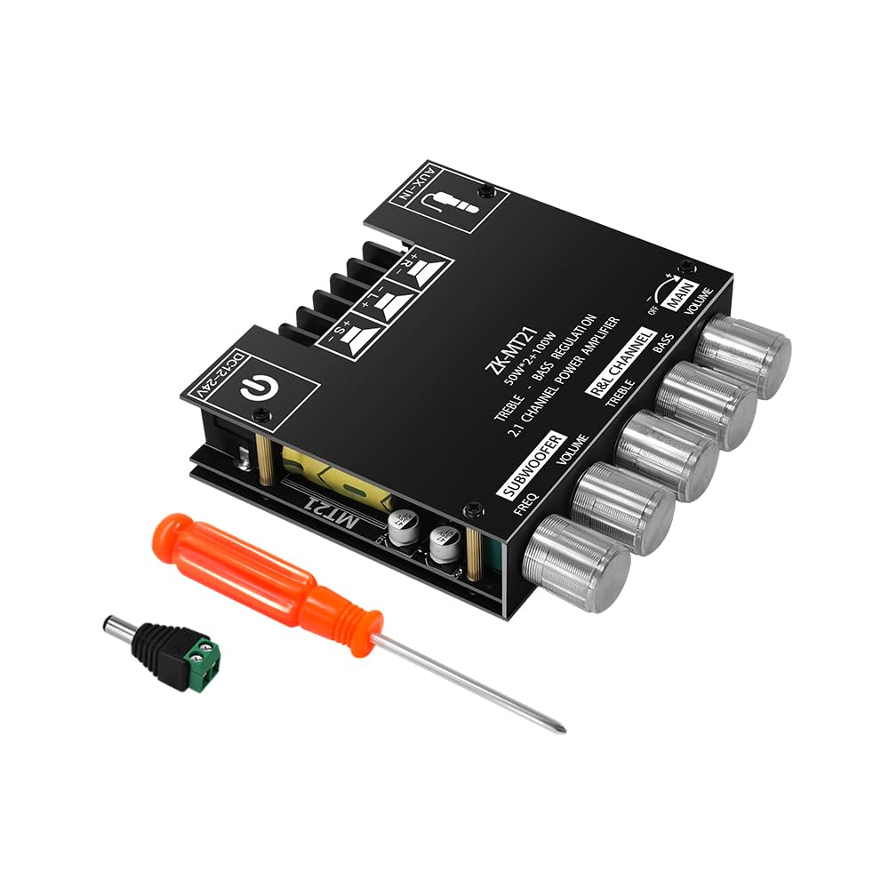 Upgrade Your Speaker DIY Project with 2.1 Channel Bluetooth Amp Board! 