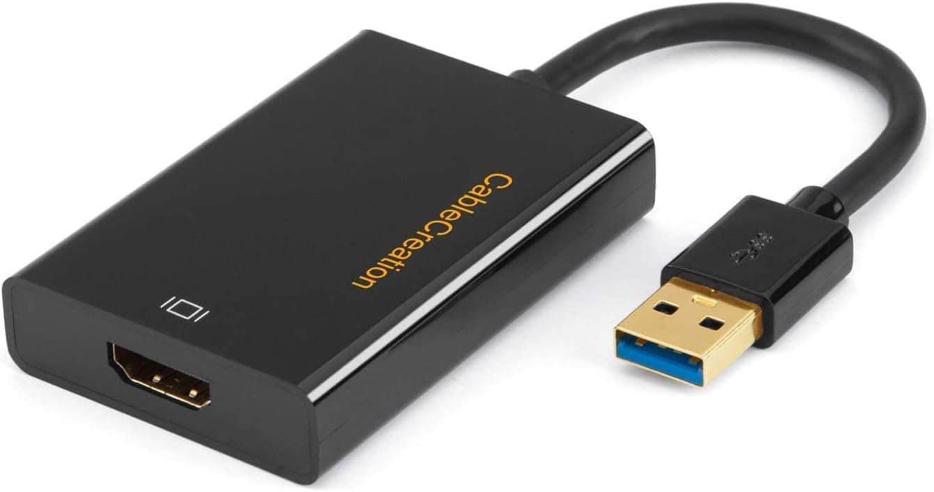 USB 3.0 to HDMI Adapter for External Displays and Projectors