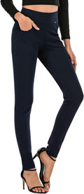 neezeelee Dress Pants for Women Comfort Stretch Slim Fit - Office pull