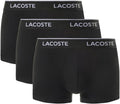Men's Cotton Stretch Tricolor Waistband Trunks, 3-Pack - Supportive
