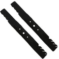 Mower Mulch Blades 2-Pack - Fits John Deere 42in Deck, Durable Cut
