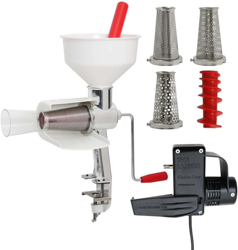 Johnny Apple Sauce Maker for Purees, Sauces, and More