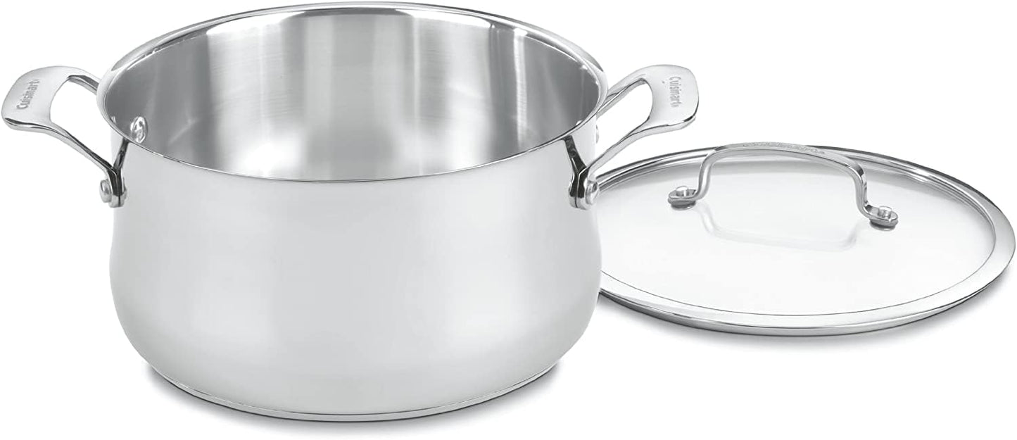 Cuisinart Contour Stainless 6-Quart Saucepot for Perfect Cooking