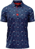 Funny Golf Polo Shirts for Men - Stretchy UPF 50 Golf Shirt Bogey