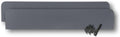 Eagle 1 Rain Gutter Valley Splash Guards - Classic Straight, Tuxedo