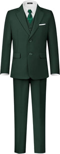 Boys' Formal Suits Set Dresswear Tuxedo Suit - Adjustable Waist