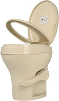 SEAFLO Residential Height Camper/RV Toilet 18.5 in - Quiet Soft-Close