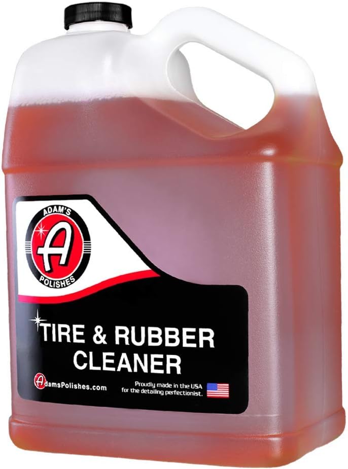 Adam's Tire & Rubber Cleaner - Restore Your Tires to Black