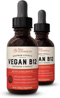 Vegan Vitamin B12 Sublingual Liquid Drops 5000mcg - Fast Absorb
