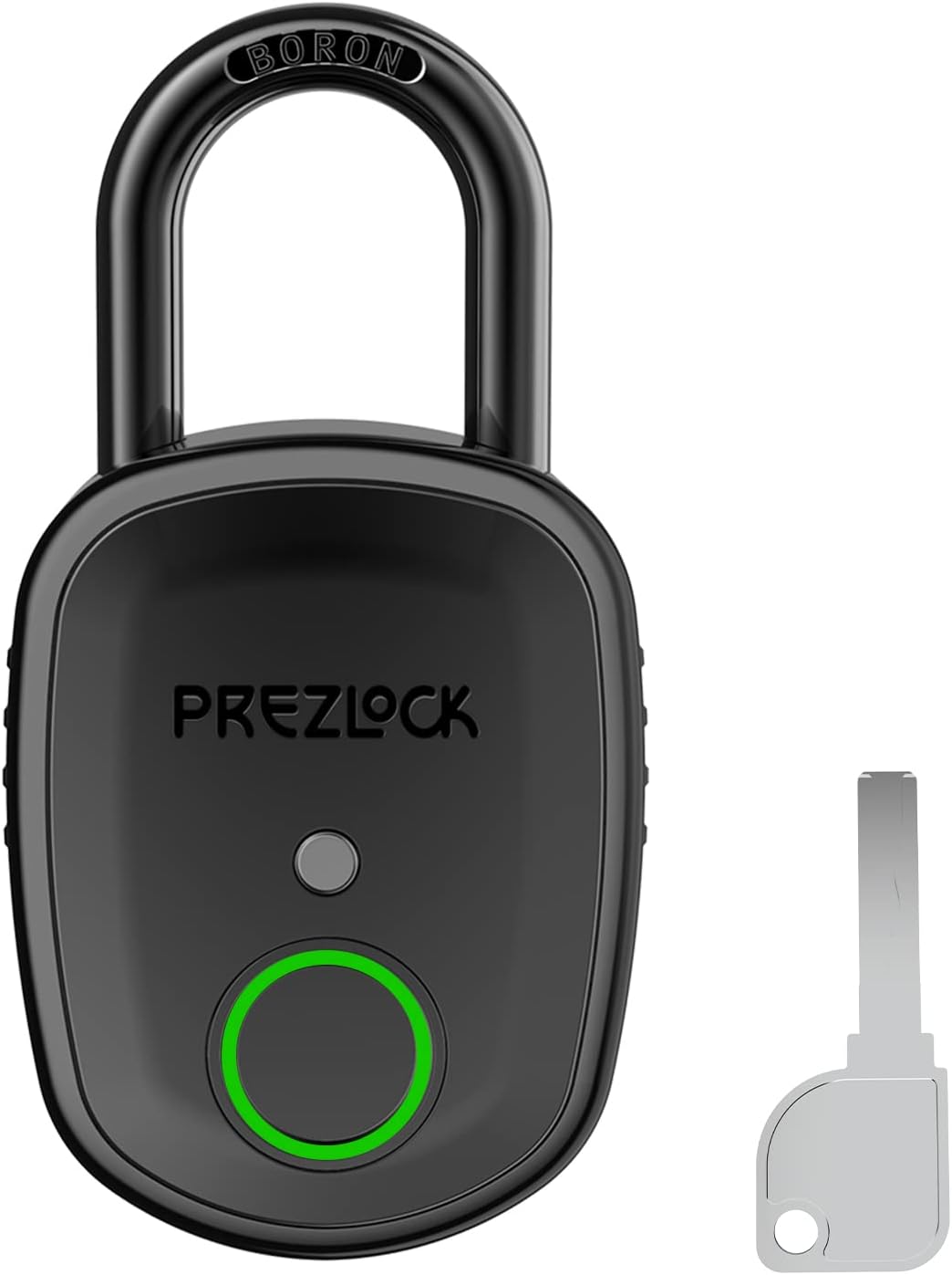 Fingerprint Padlock with Key Backup for Outdoor Use and Security