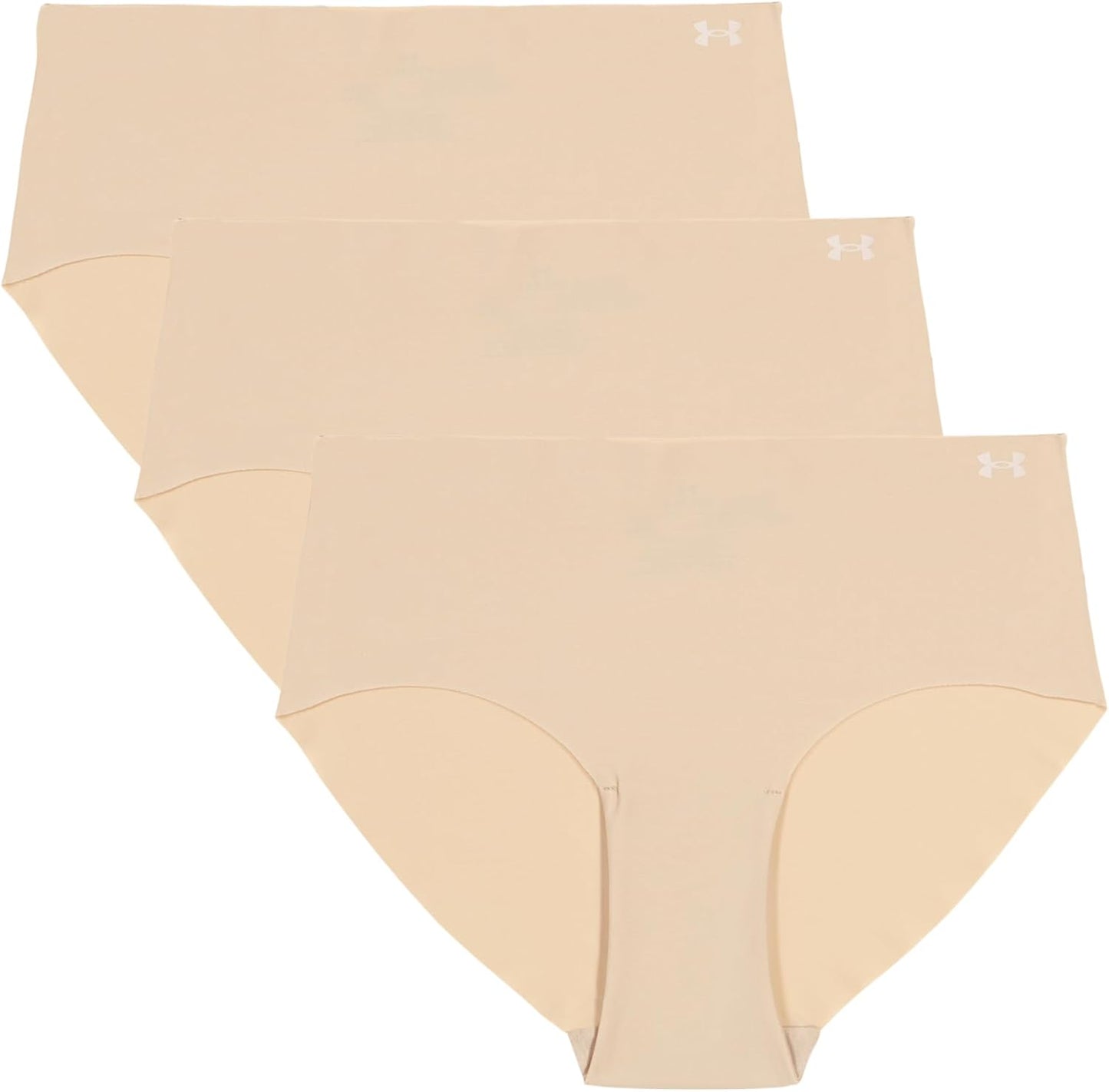 Under Armour Women's Pure Stretch No Show Hipster 3-pack Review