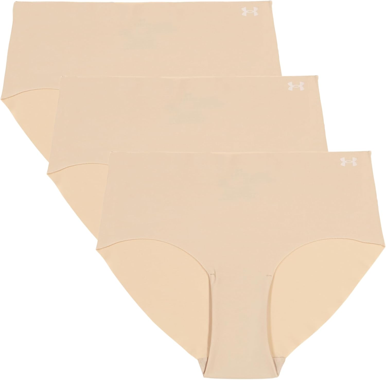 Under Armour Women's Pure Stretch No Show Hipster 3-pack Review