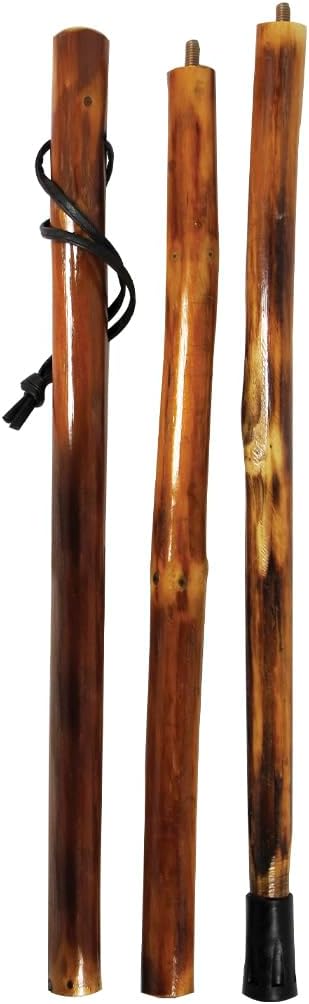 Detachable Wood Hiking Stick - Portable & Durable