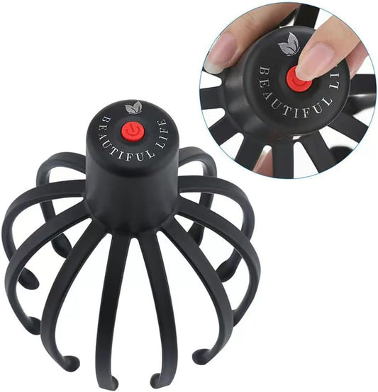 Cordless Electric Scalp Massager - 3 Modes, Portable Stress Relief