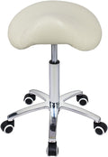 Antlu Saddle Stool Rolling Chair for Medical Lash Massage Salon