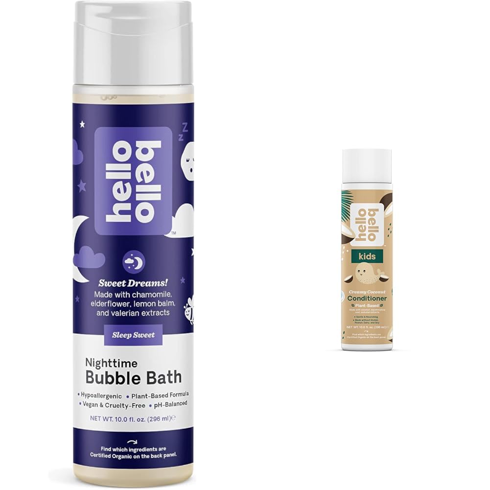 Hello Bello Gentle Kids Bath Set - Hypoallergenic Bliss