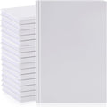 A5 Blank Notebooks 16 Pack - Hardcover Kraft Sketchbooks for Drawing