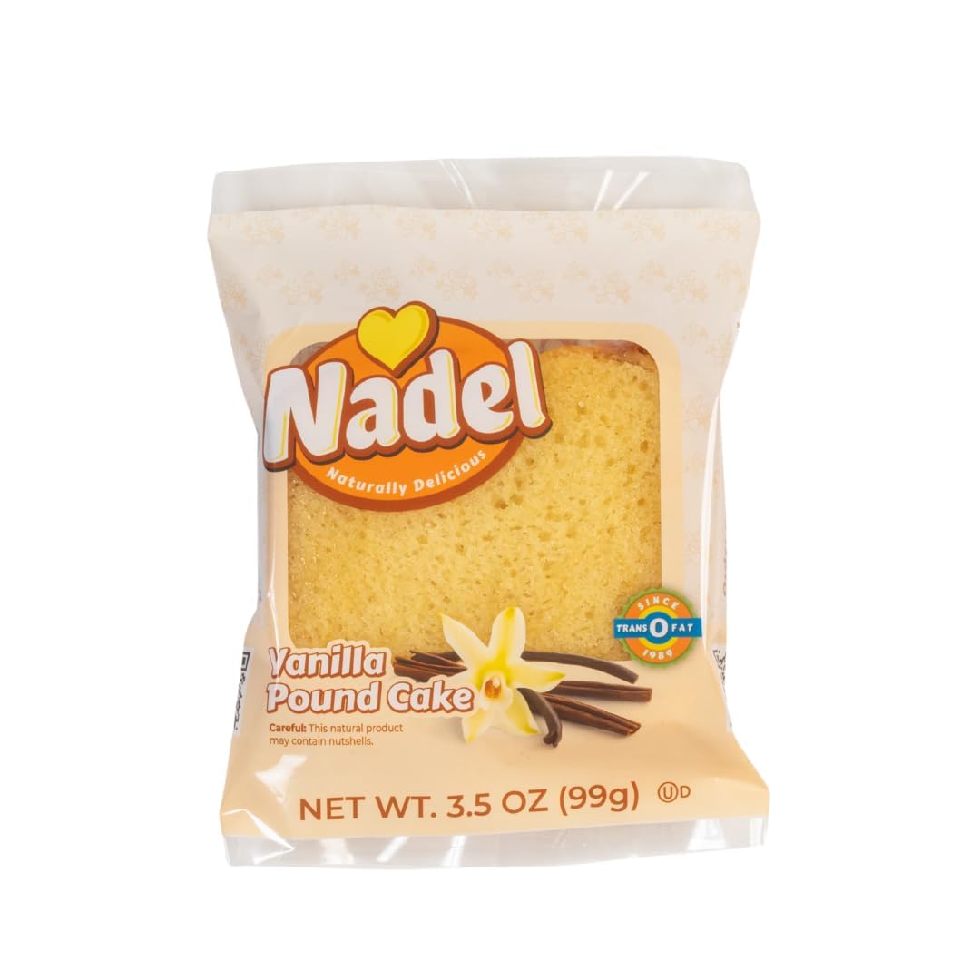 Naturally Delicious Pound Cake Slices for Snacks and Lunch Boxes