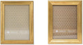 Lawrence Frames Classic Bead and Sutter Burnished Gold Picture Frames