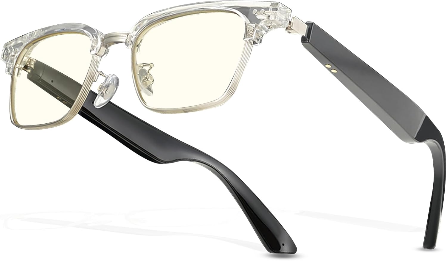Blue Light Filter Smart Glasses with Open Ear Sound - Office Ready
