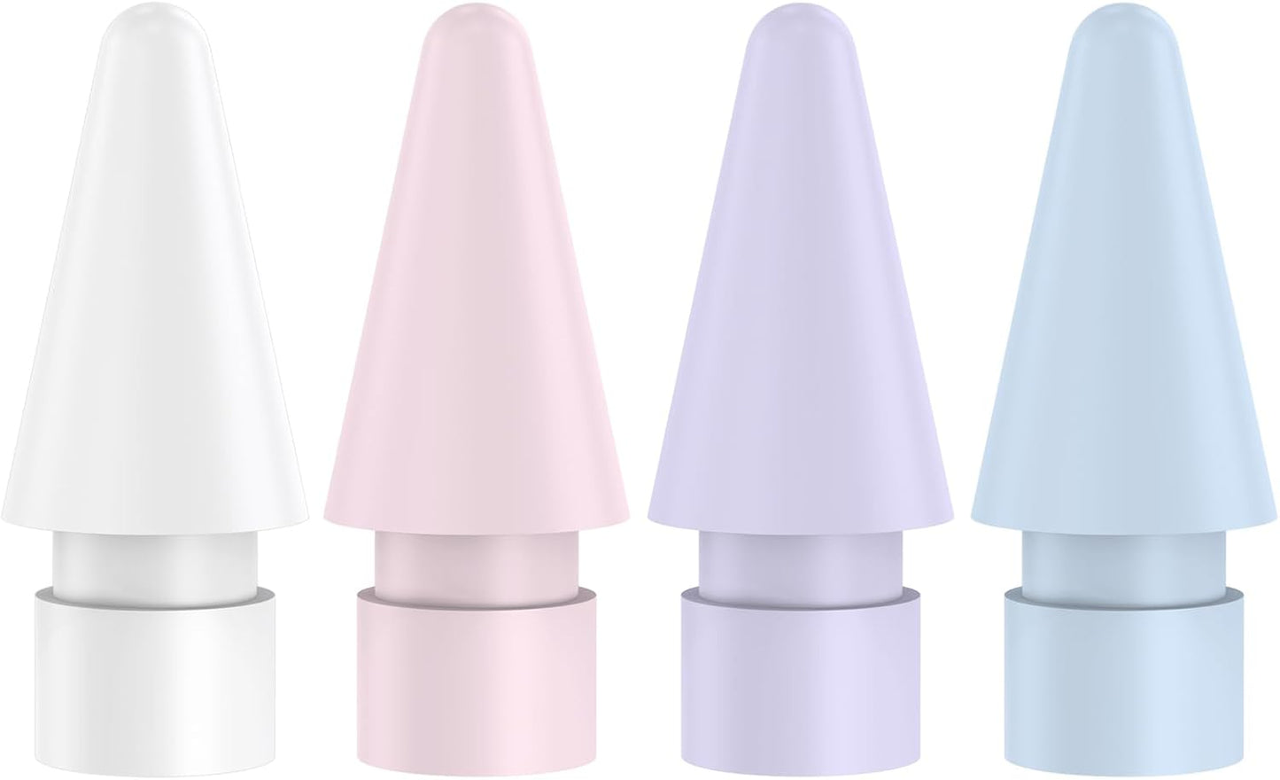 Vibrant Apple Pencil Tips Set - 4 Pack
