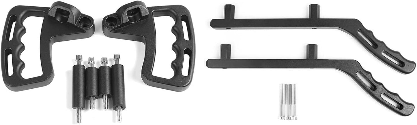 Front & Rear Aluminum Grab Handles for Jeep Wrangler JK 2007-2018