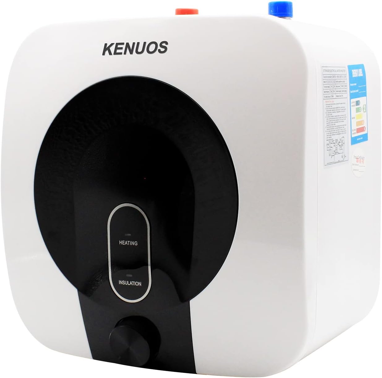 KENUOS 2.5 Gallon Instant Hot Water Heater for Under Sink Use