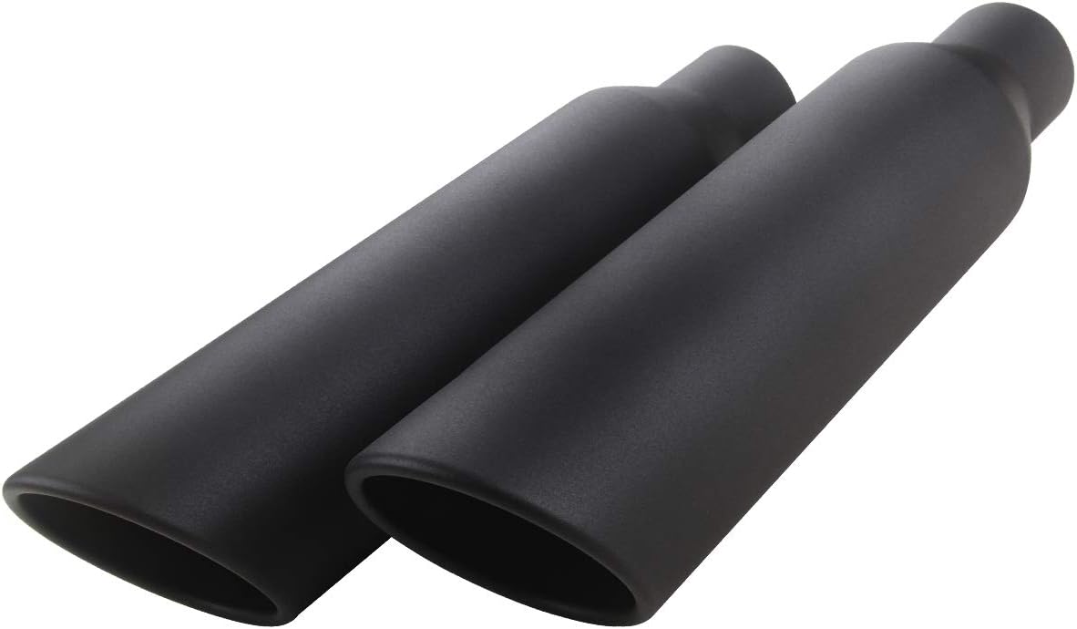 Universal Stainless Steel Black Diesel Exhaust Tips for Performance