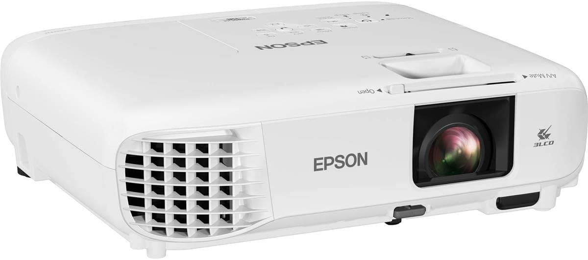 Epson PowerLite 118 XGA Classroom Projector with Dual HDMI - Brilliant Display!