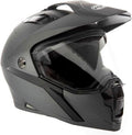 MMG Model 23 Dual Sport Helmet Medium Gray Matte - FlipUp Visor