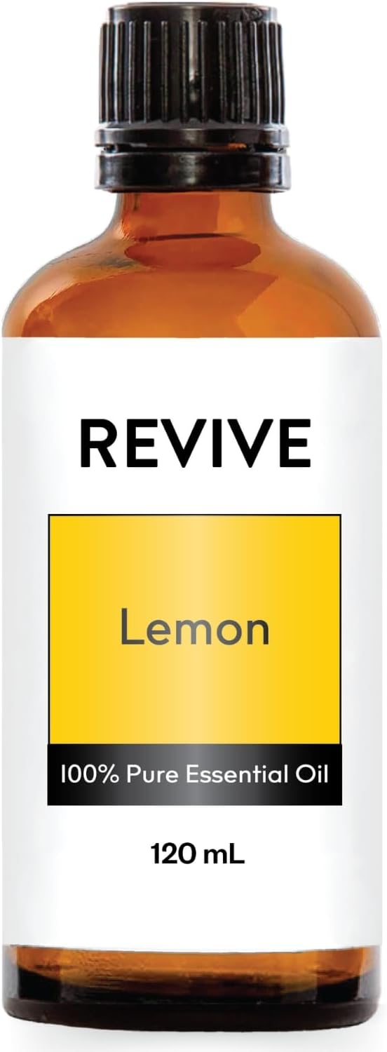 Lemon Essential Oil 120mL - 100% Pure Therapeutic Grade Oil